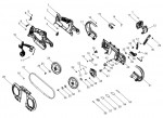 Dewalt DCS378N Type 1 XJ 18V Cordless Bandsaw Spare Parts